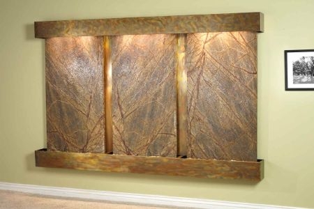 Подсвеченная панель из мрамора Forest Brown