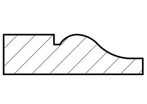 Варианты торцов без подклейки 11