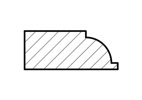 Варианты торцов без подклейки 3