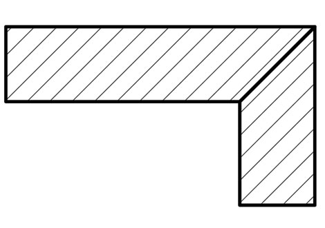 Варианты торцов с подклейкой 7