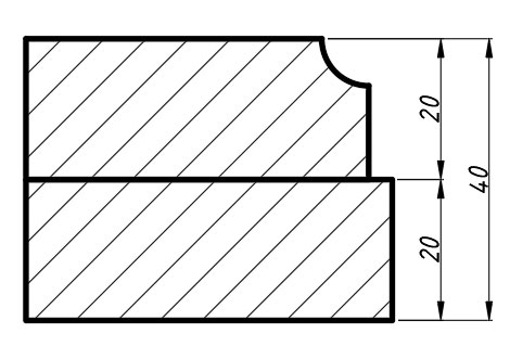 Варианты торцов с подклейкой 5