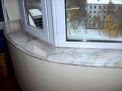 Эркерный подоконник