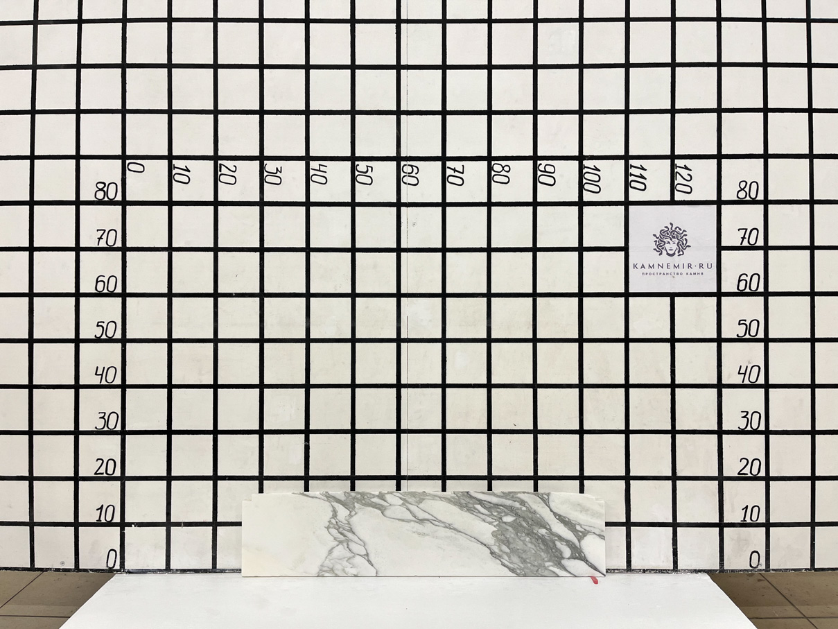 Изображение Заготовка  (150х780х20 мм)/Мрамор Calacatta/Белый/Антик