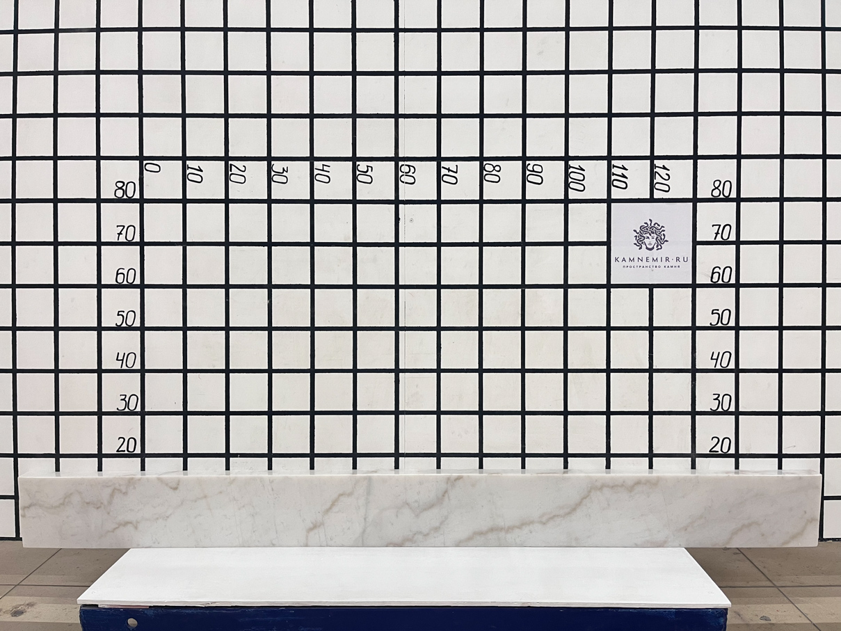 Изображение Изделие Подоконник узкий (1840х170х20 мм)/Мрамор Guangxi White/Белый/Полировка