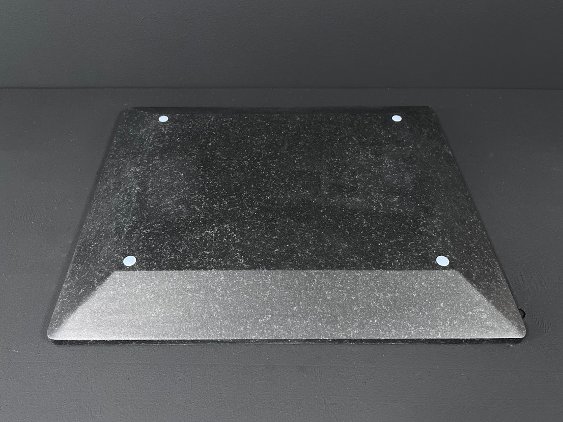 Столешница 1.1 (375х317х30 мм)/Гранит Габбро/Черный/Полировка - изображение 3