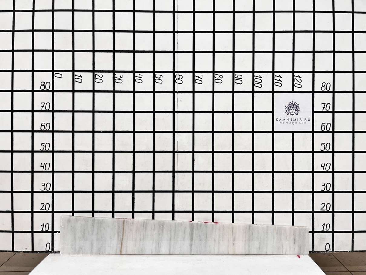 Изображение Заготовка F7093 (1200х130х20 мм)/Мрамор Mugla White/Белый/Полировка