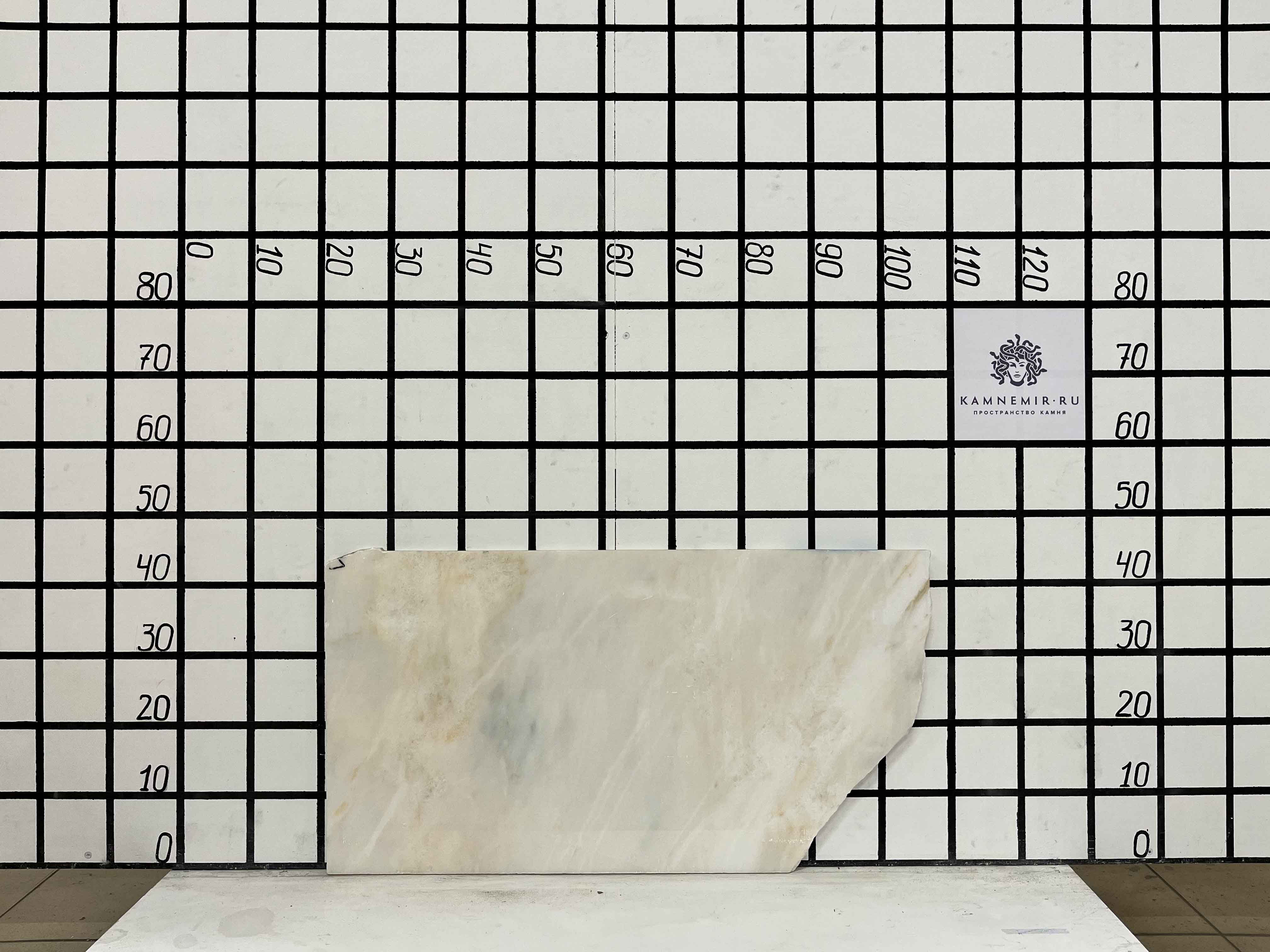 Изображение Заготовка F2594 (630х430х20 мм)/Мрамор Bianco Lasa Vena Oro/Белый/Полировка