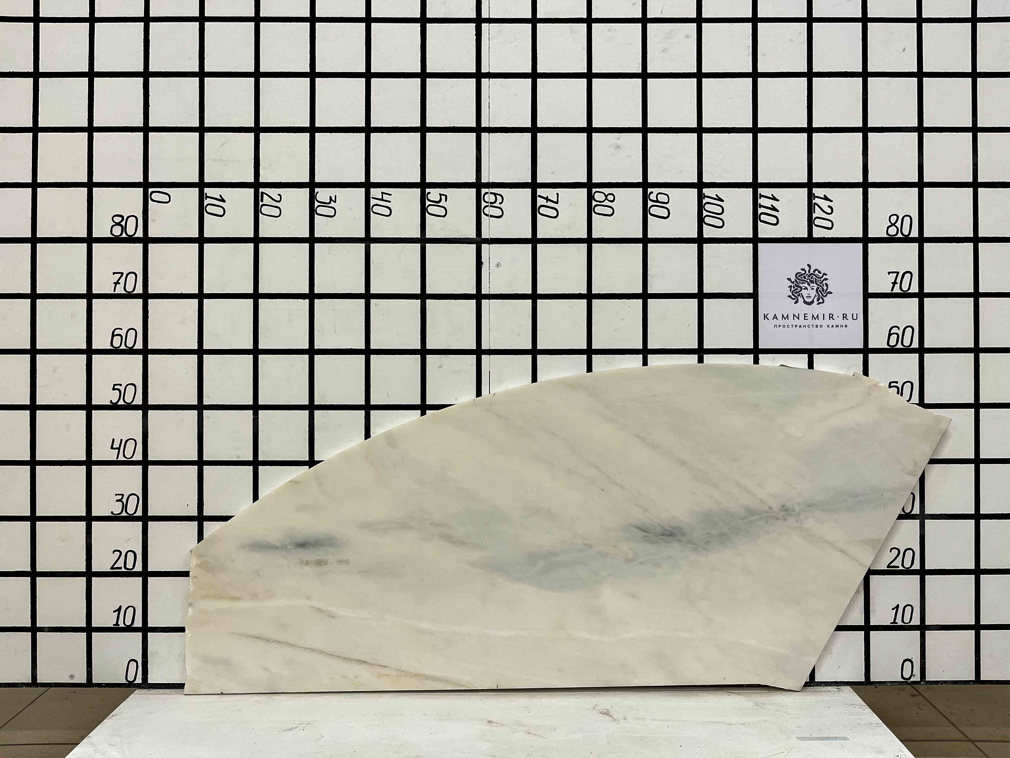 Изображение Заготовка F2478 (900х350х20 мм)/Мрамор Bianco Lasa Vena Oro/Белый/Антик