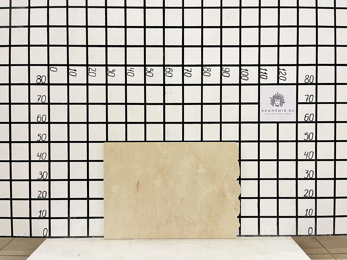 Изображение Заготовка F4205 (650х470х20 мм)/Мрамор Crema Marfil/Бежевый/Полировка