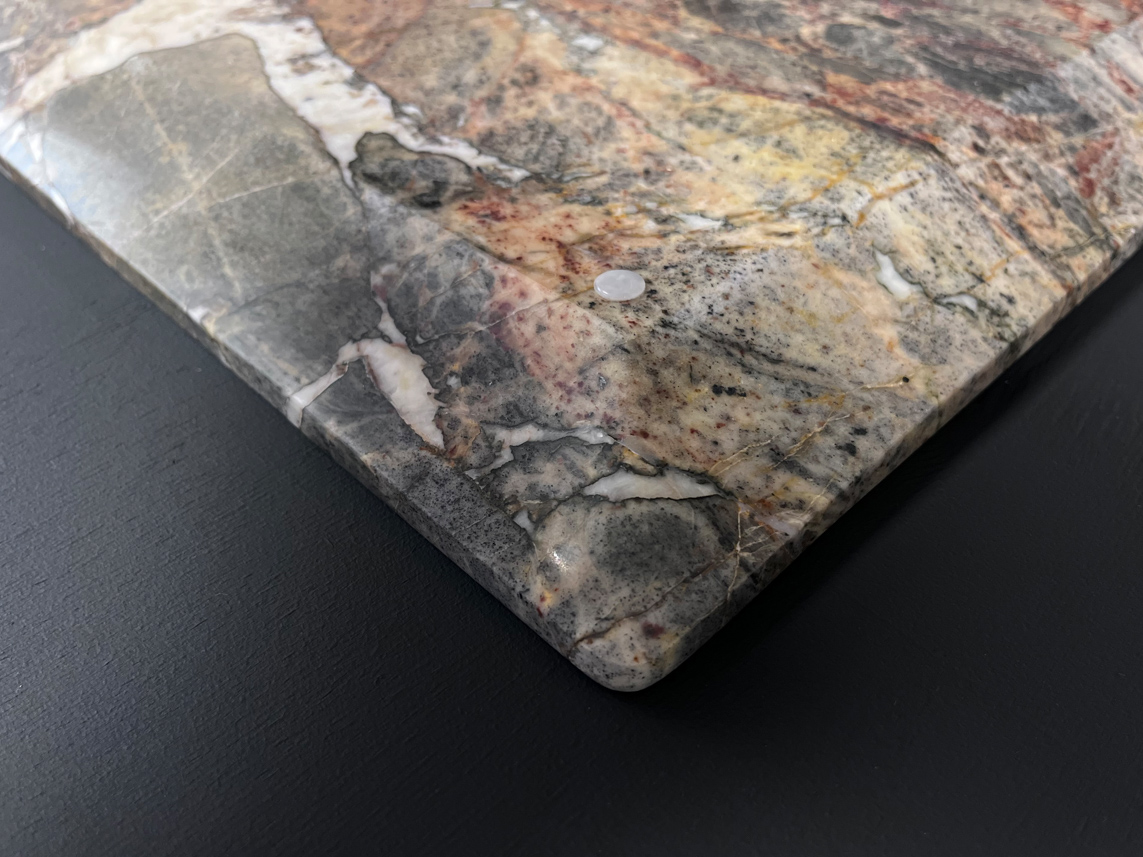 Столешница 4 (460х360х30 мм)/Гранит Donna/Коричневый/Полировка - изображение 5