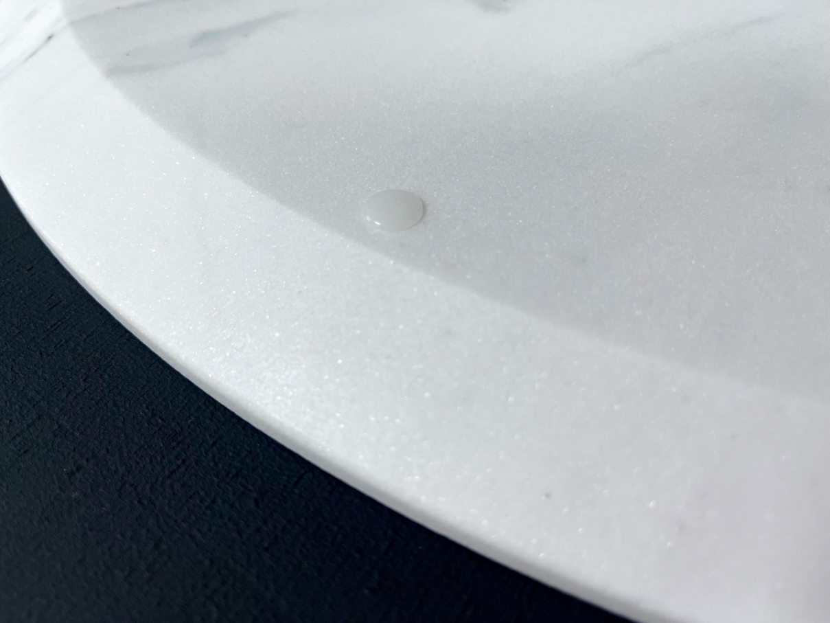 Столешница 5.1 (405х270х20 мм)/Мрамор Calacatta/Белый/Антик - изображение 4