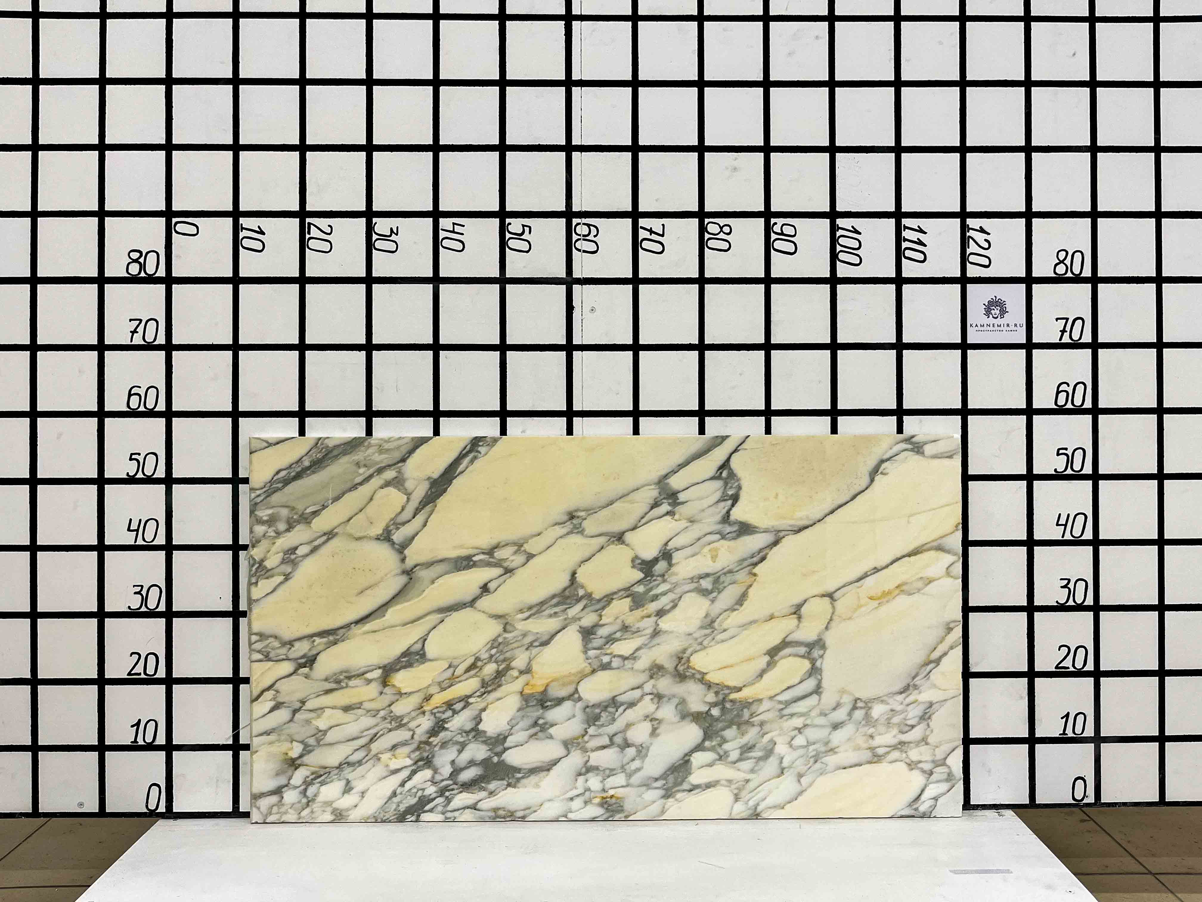 Изображение Заготовка F2418 (1000х520х30 мм)/Мрамор Calacatta/Белый/Полировка