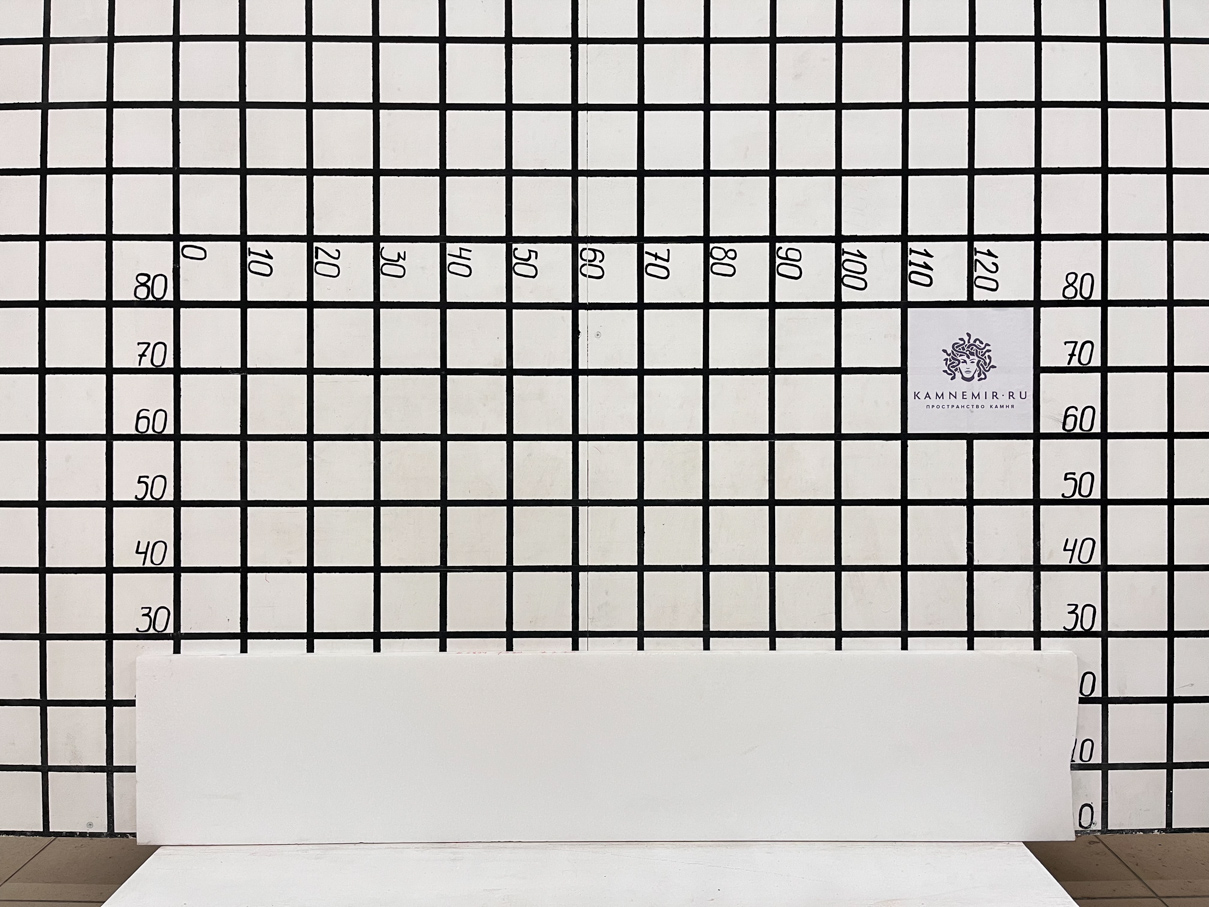 Изображение Заготовка F4837 (1380х270х18 мм)/Мрамор Thassos/Белый/Антик