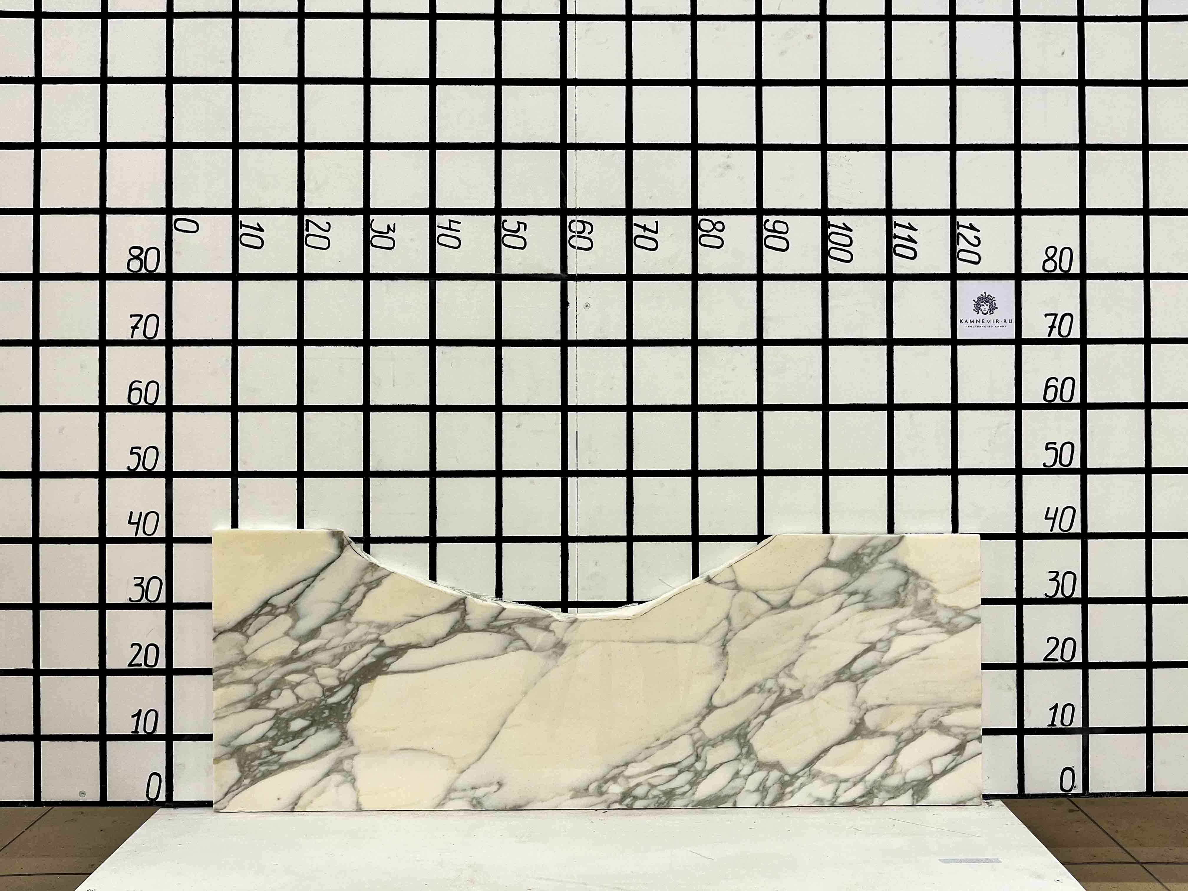 Изображение Заготовка F2429 (1150х260х20 мм)/Мрамор Calacatta/Белый/Полировка