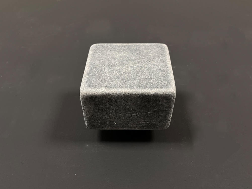 Брусчатка F2849 (80х80х50 мм)/Гранит Габбро/Черный/Пиленый + Галтованный - изображение 3