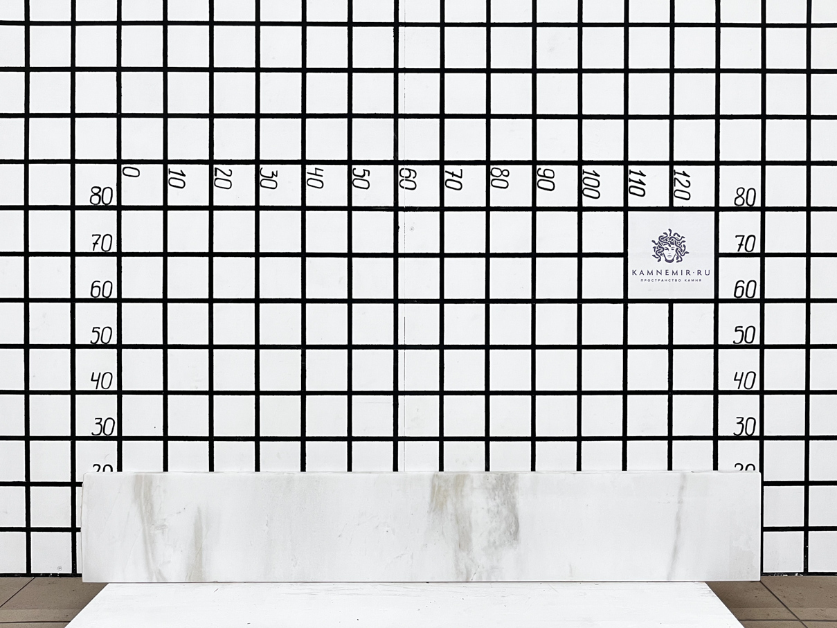 Изображение Заготовка F3494 (1430х230х20 мм)/Мрамор Bianco Lasa Venato/Белый/Полировка