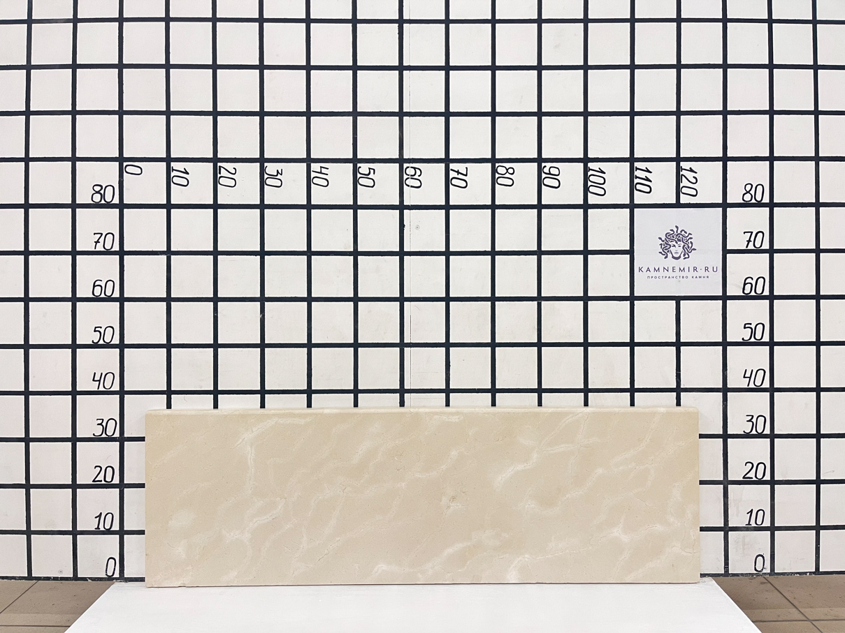 Изображение Изделие Ступень (1160х370х30 мм)/Мрамор Crema Marfil/Бежевый/Антик