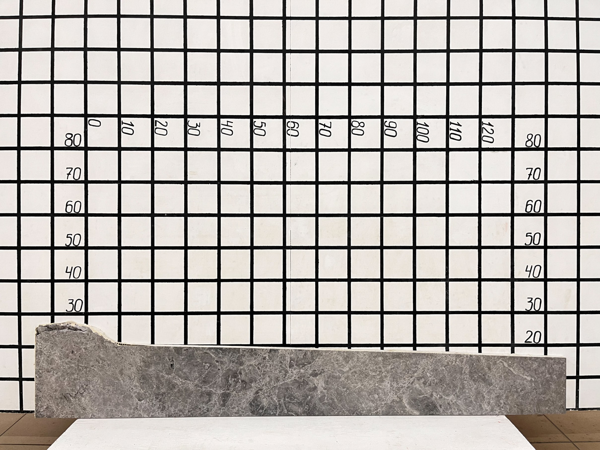 Изображение Заготовка  (1580х160х20 мм)/Мрамор Tundra Grey/Серый/Полировка