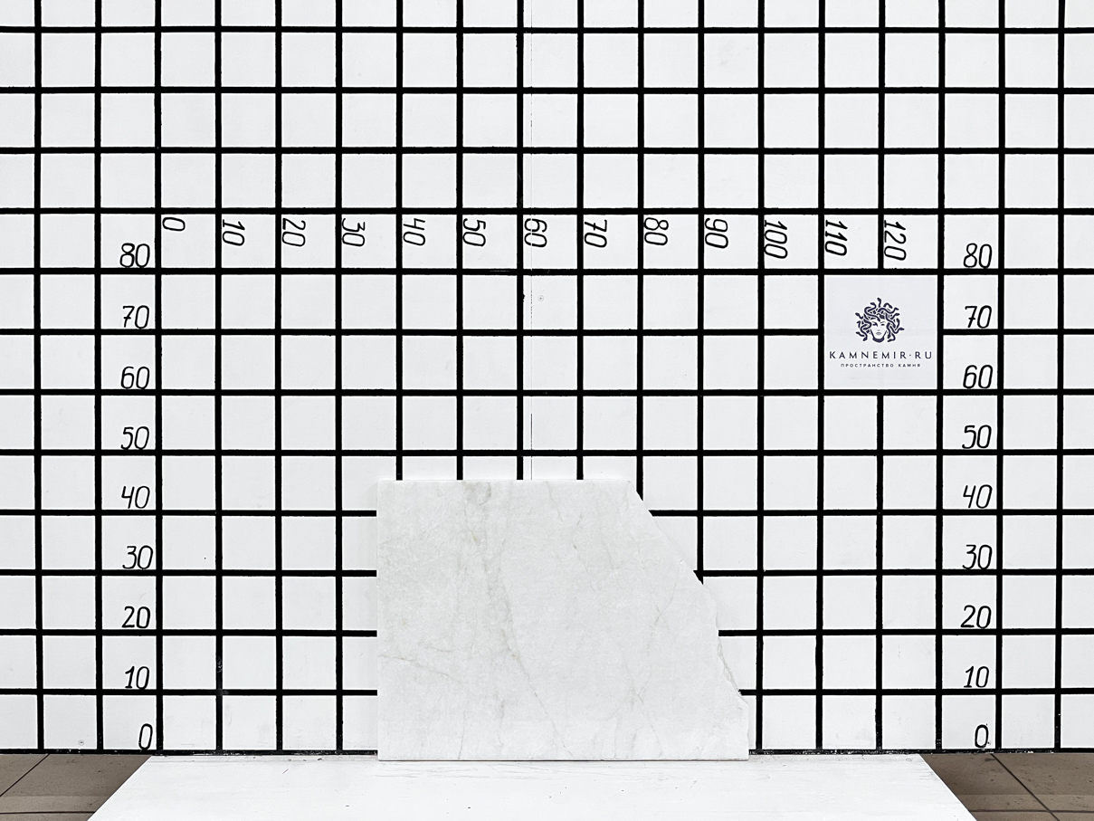 Изображение Заготовка F3488 (450х400х20 мм)/Мрамор Bianco Lasa Venato/Белый/Полировка