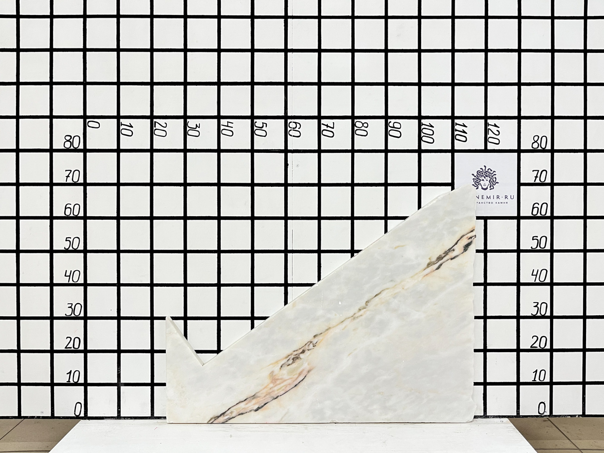 Изображение Заготовка F3508 (500х300х30 мм)/Мрамор Bianco Lasa Vena Oro/Белый/Полировка