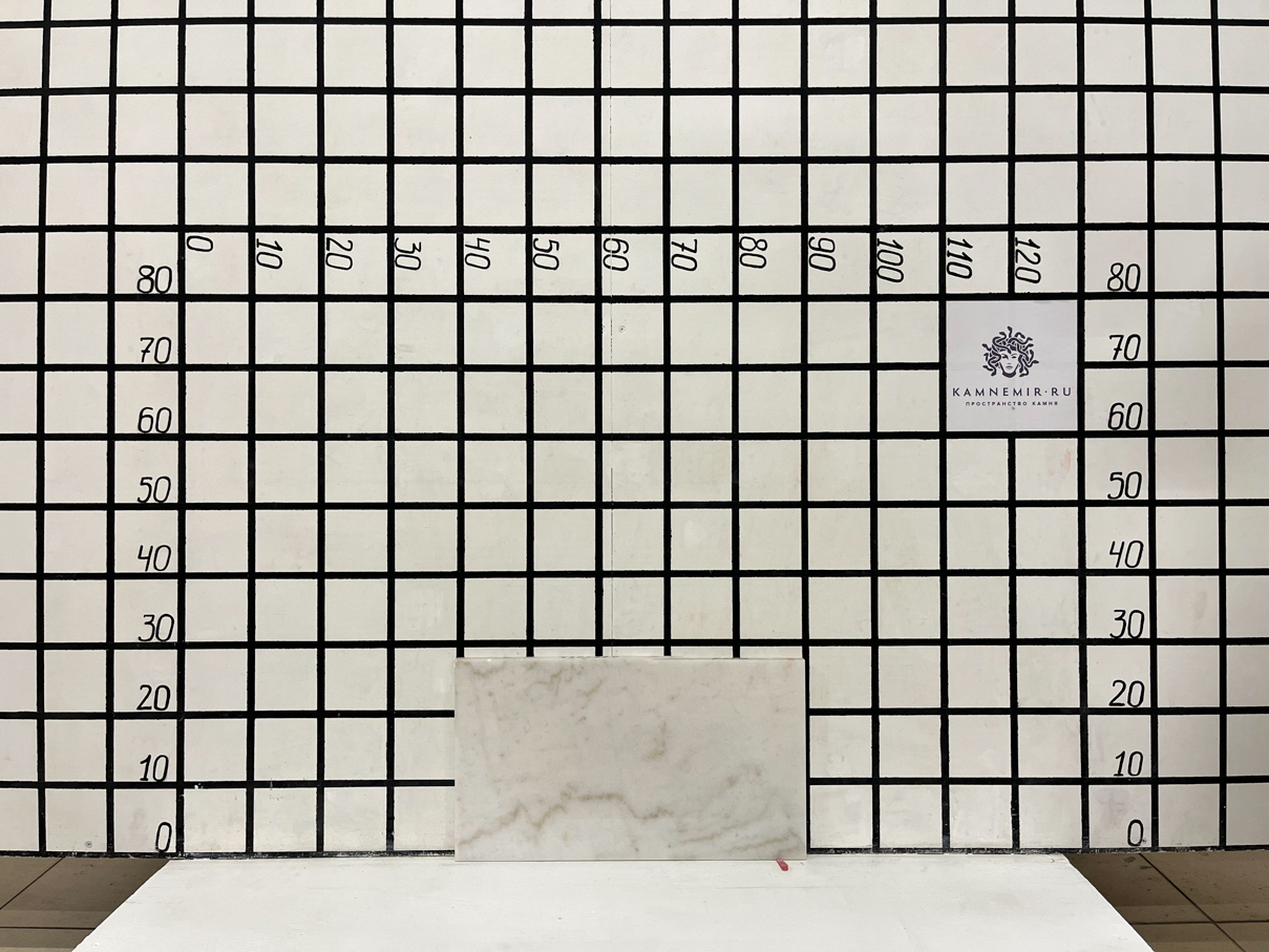Изображение Заготовка  (490х270х18 мм)/Мрамор Guangxi White/Белый/Полировка