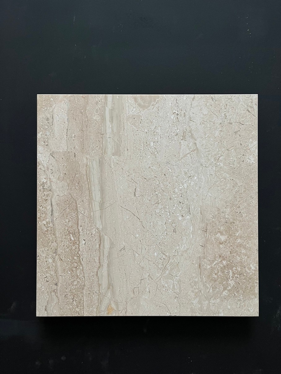 Плитка  (305х305х10 мм)/Мрамор Breccia Sardo/Коричневый/Полировка - изображение 2