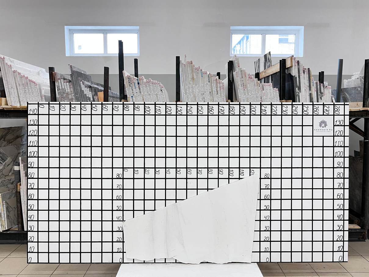 Изображение Заготовка F3479 (1000х360х20 мм)/Мрамор Bianco Lasa Venato/Белый/Полировка