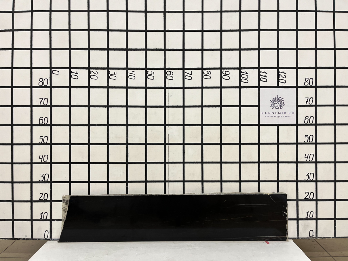 Изображение Заготовка F7108 (1000х220х20 мм)/Мрамор Saint Laurent/Черный/Полировка