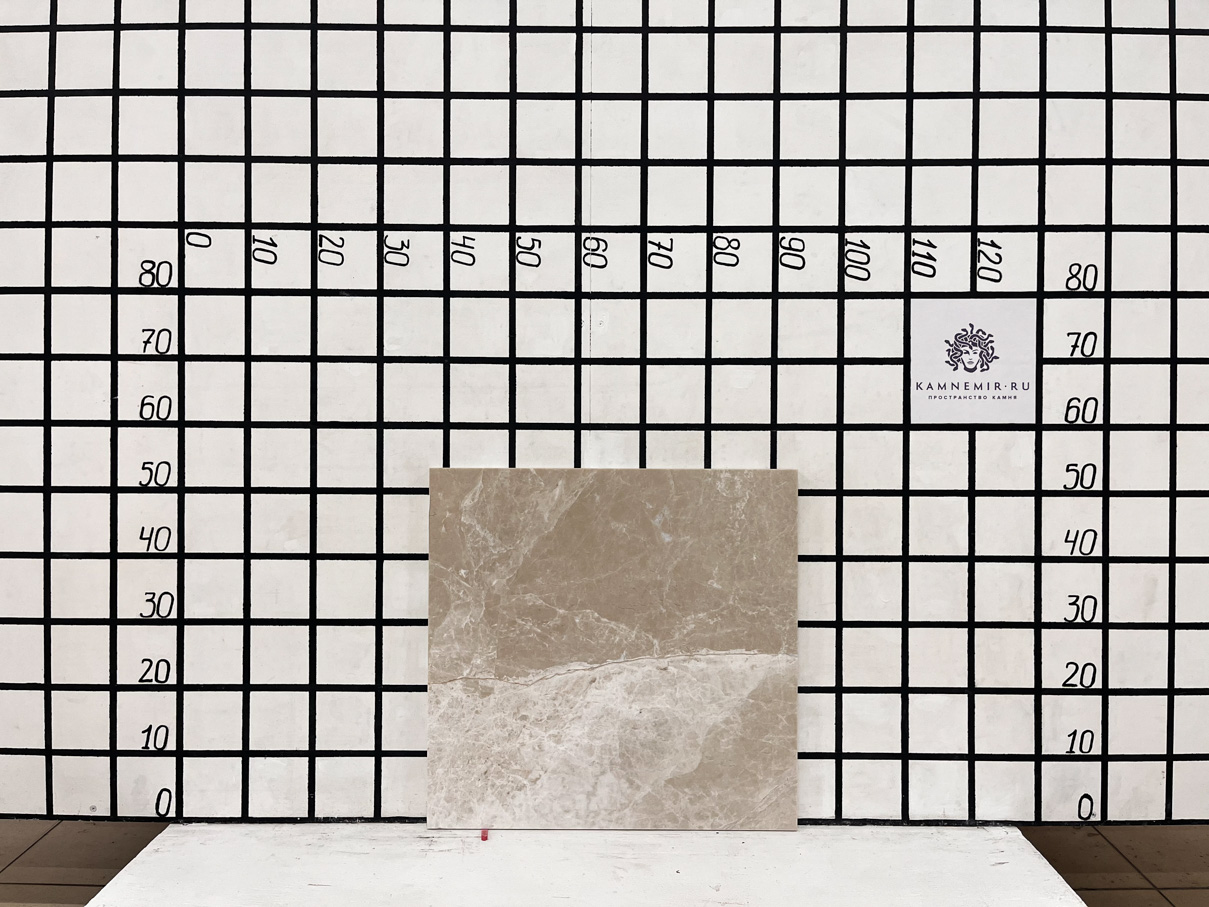 Изображение Заготовка  (540х530х20 мм)/Мрамор Burdur Beige/Бежевый/Полировка