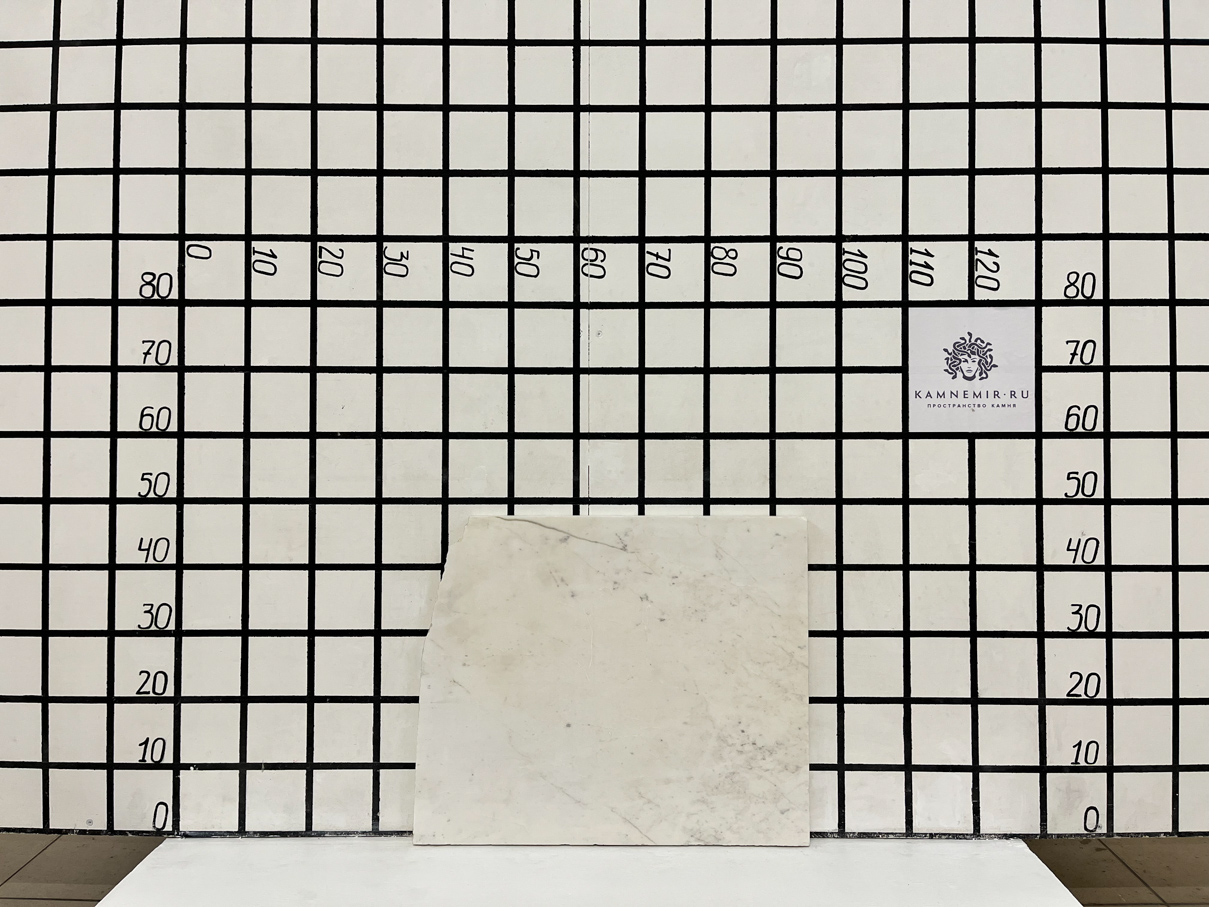 Изображение Заготовка F7074 (490х470х30 мм)/Мрамор Bianco Carrara/Белый/Полировка