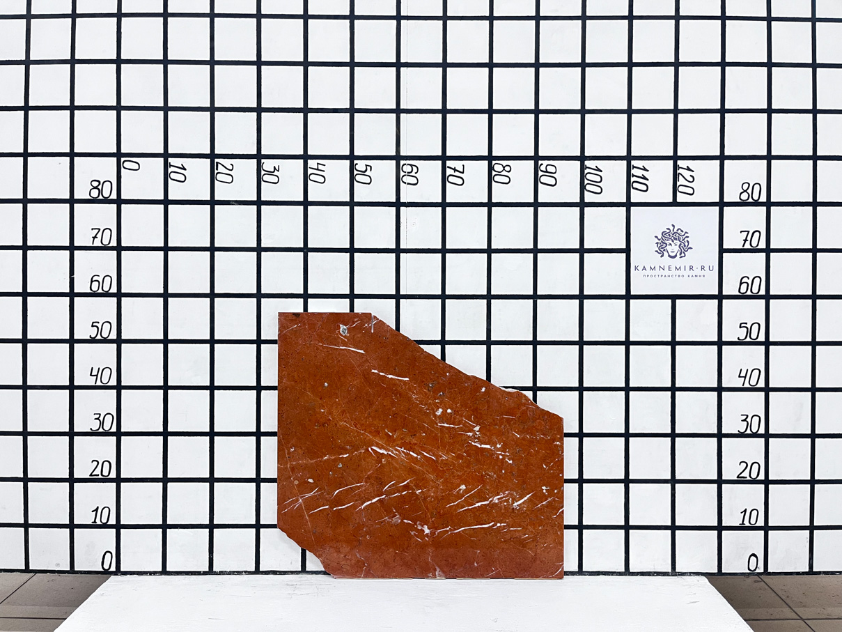 Изображение Заготовка  (550х250х20 мм)/Мрамор Rosso Alicante/Красный/Полировка