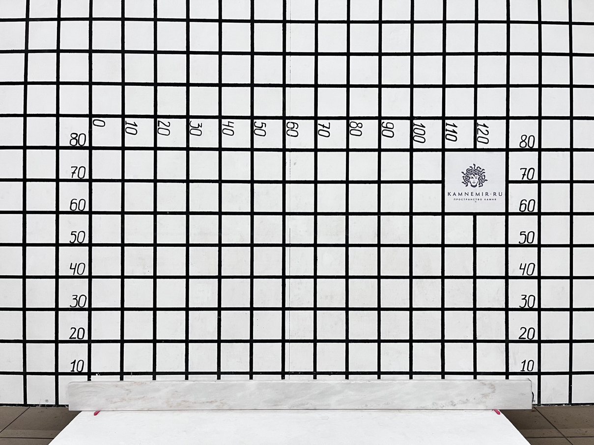 Изображение Заготовка F7043 (1400х80х20 мм)/Мрамор Bianco Lasa Vena Oro/Белый/Лощение