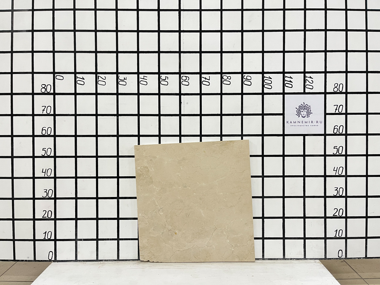 Изображение Заготовка F4187 (540х530х20 мм)/Мрамор Crema Marfil/Бежевый/Антик