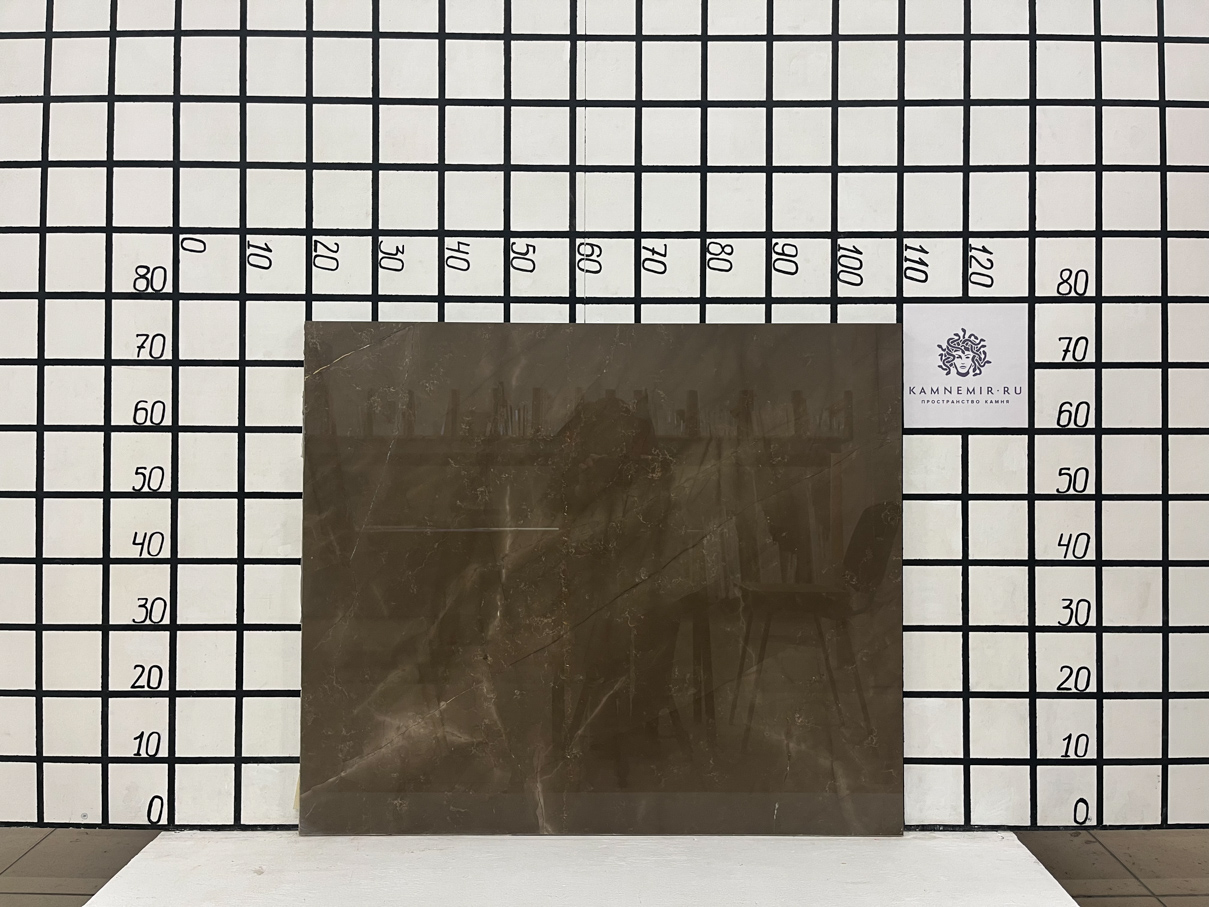 Изображение Заготовка  (870х750х20 мм)/Мрамор Bronze Amani/Коричневый/Полировка