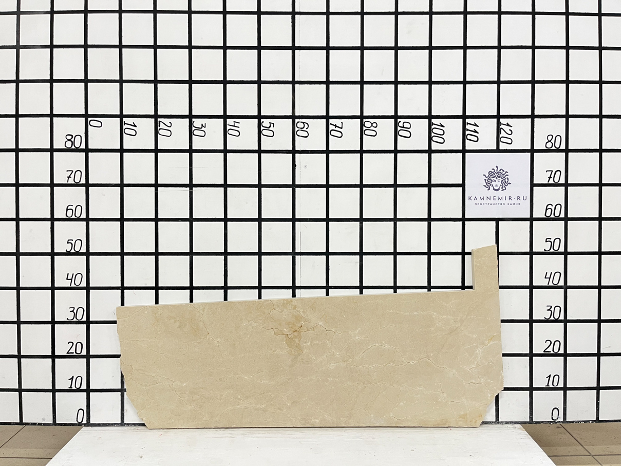 Изображение Заготовка F4218 (920х350х20 мм)/Мрамор Crema Marfil/Бежевый/Полировка