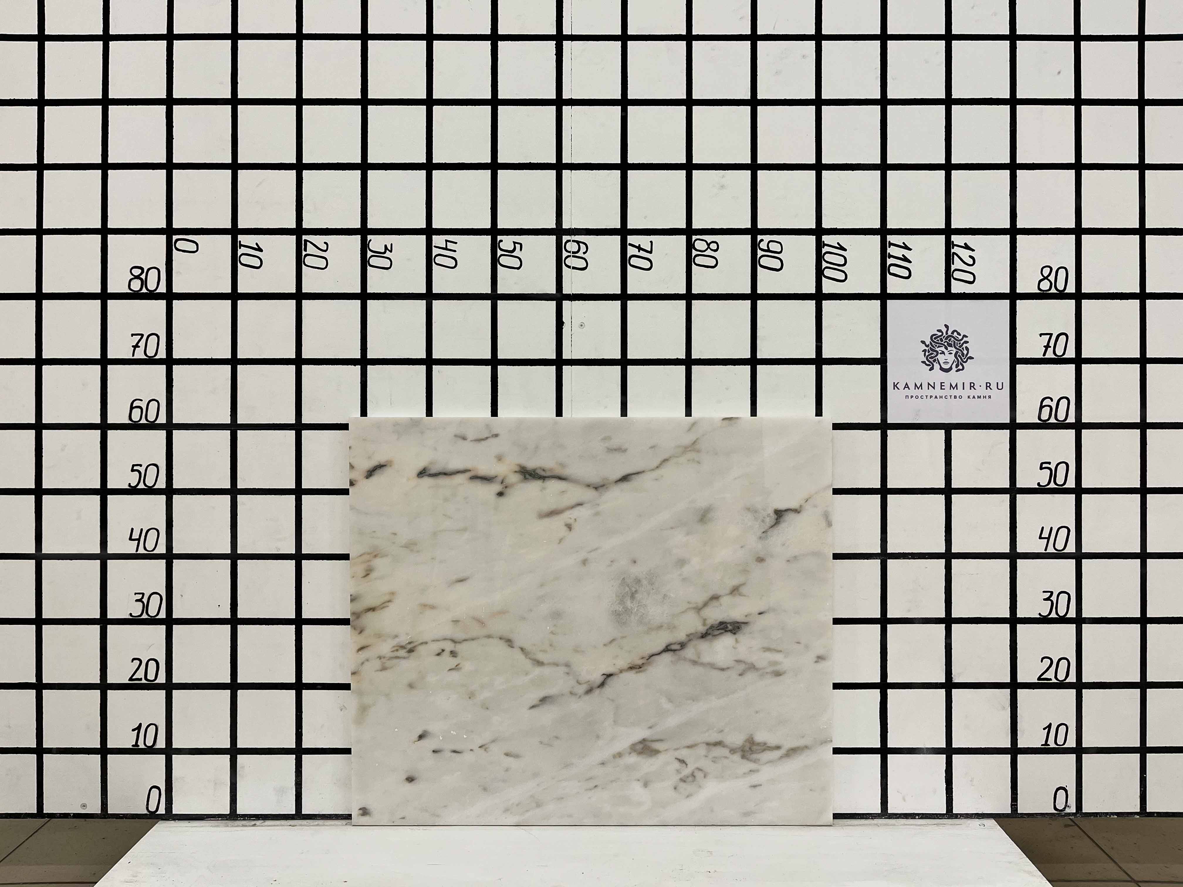 Изображение Заготовка F3192 (720х600х20 мм)/Мрамор Bianco Lasa Vena Oro/Белый/Полировка