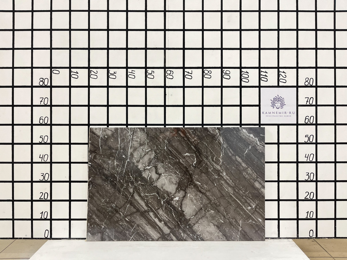 Изображение Заготовка F3312 (820х590х20 мм)/Мрамор Arabescato Gridjio/Серый/Полировка