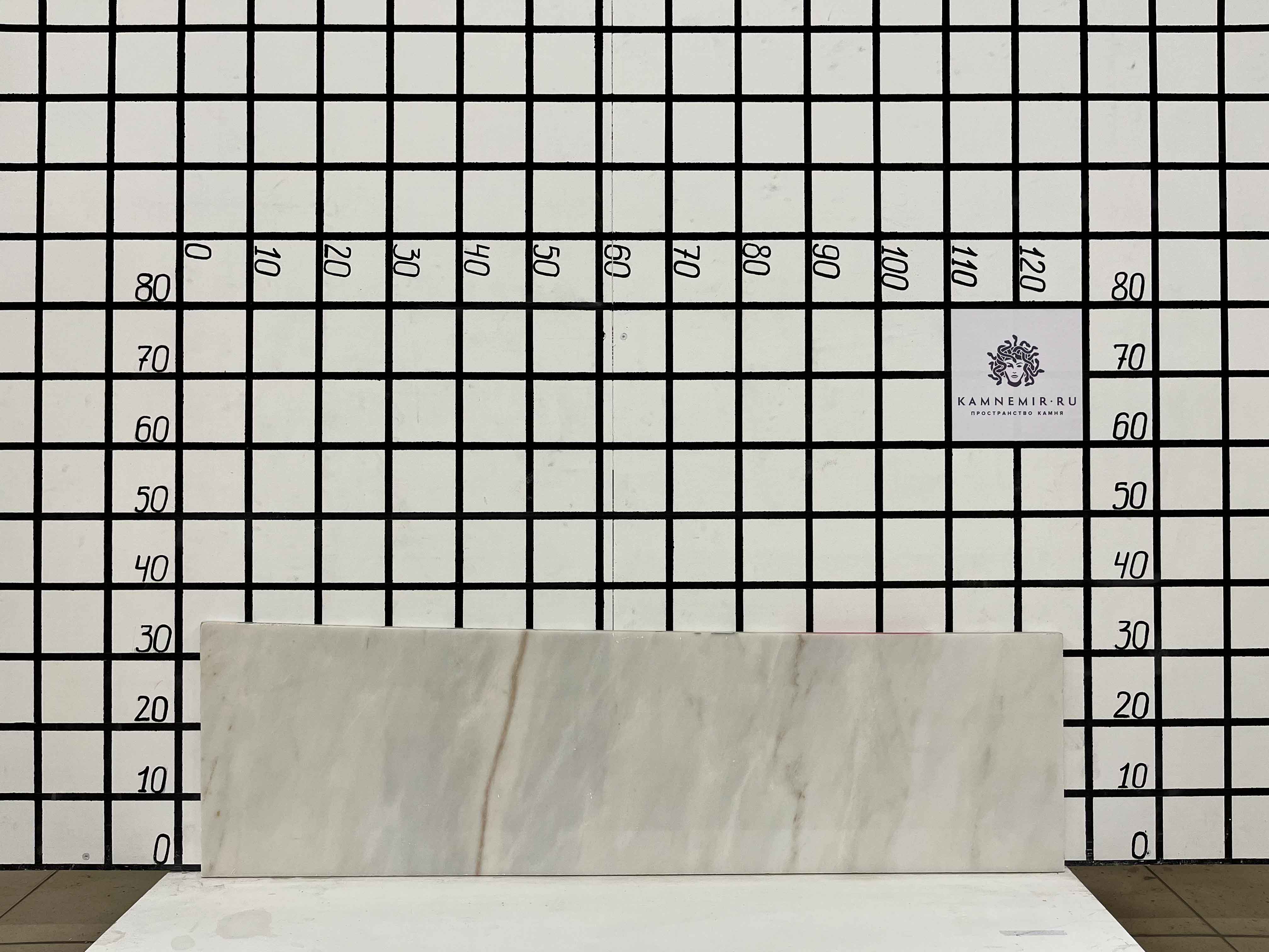 Изображение Заготовка F2544 (1200х330х20 мм)/Мрамор Bianco Lasa Vena Oro/Белый/Полировка