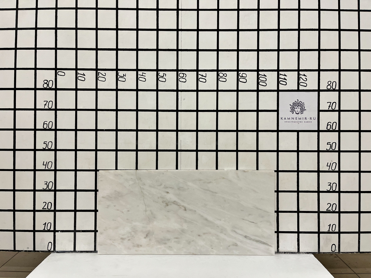 Изображение Заготовка с трещиной  (850х400х20 мм)/Мрамор Bianco Lasa Vena Oro/Белый/Антик