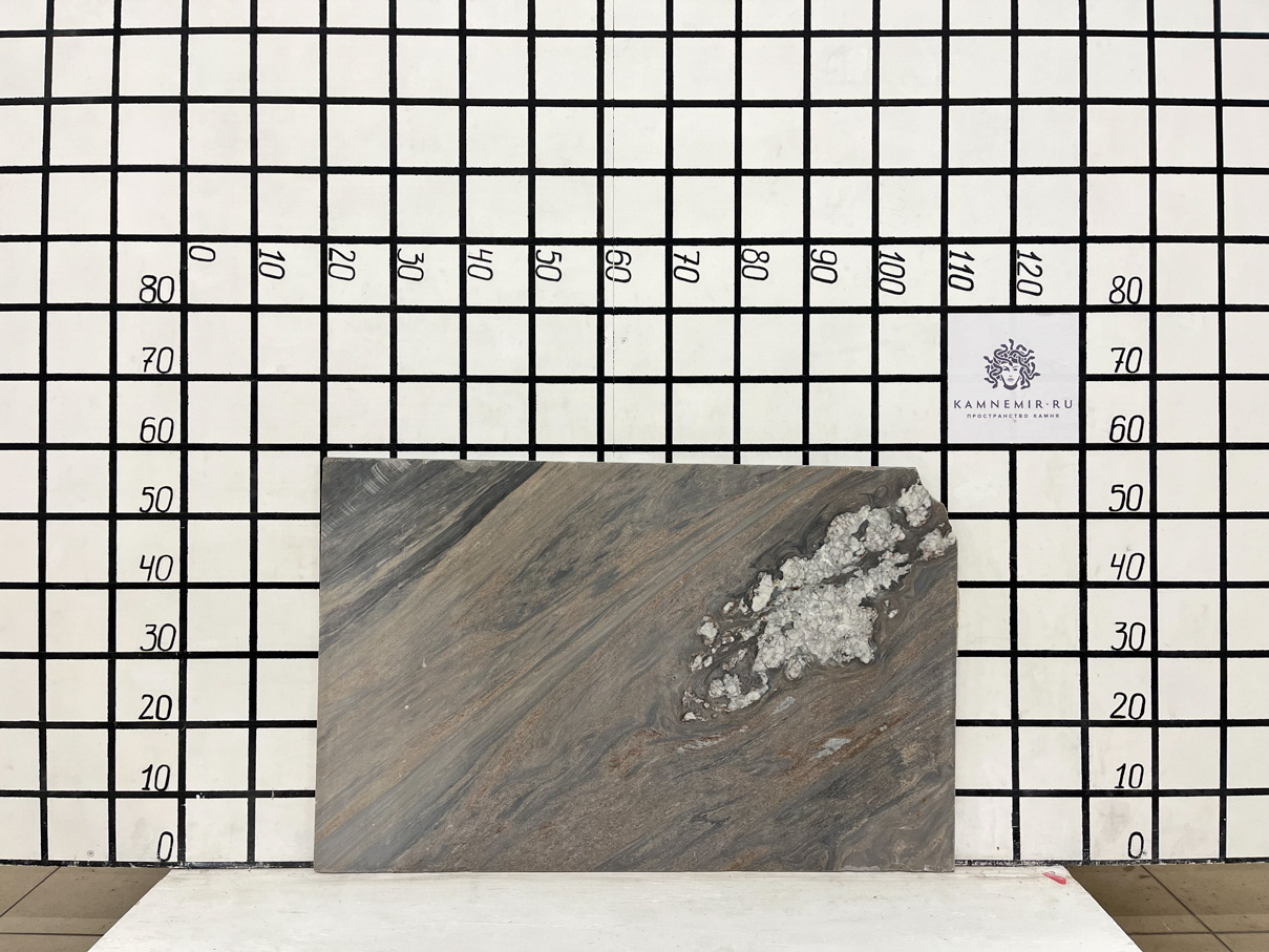 Изображение Заготовка  (900х460х30 мм)/Мрамор Impression Lafei/Голубой/Полировка