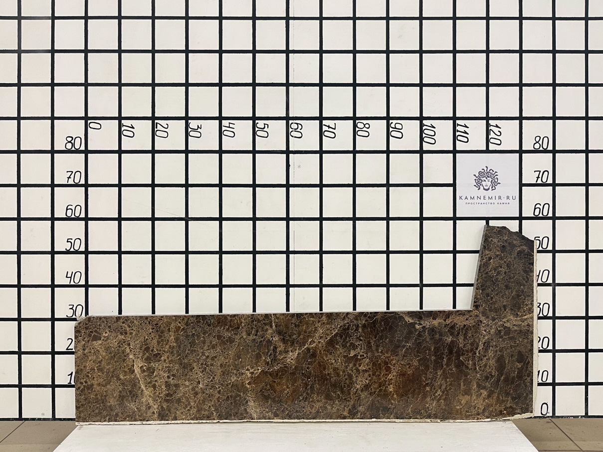 Изображение Заготовка F3653 (1200х290х20 мм)/Мрамор Emperador Dark/Коричневый/Полировка