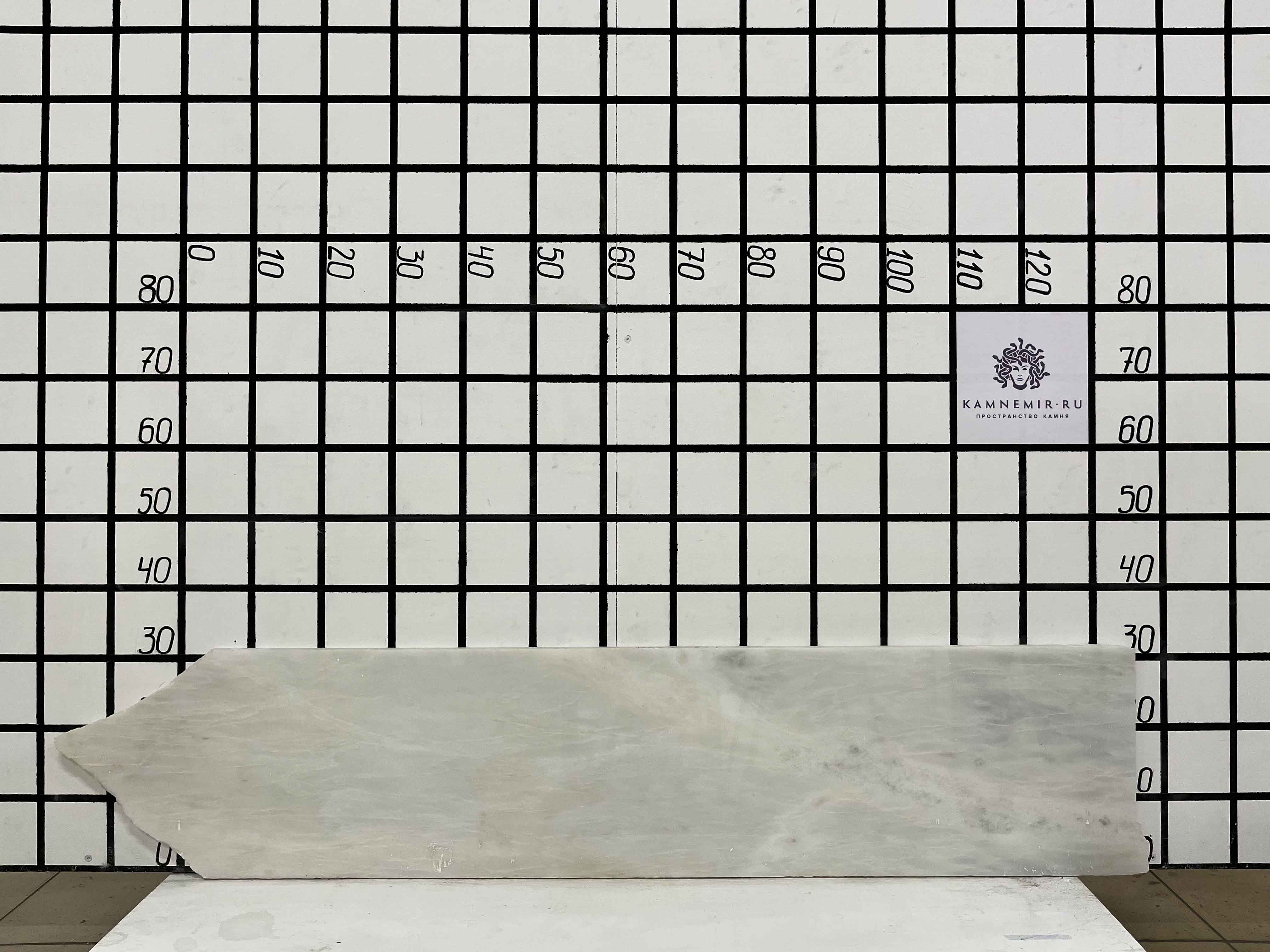 Изображение Заготовка F2607 (1260х310х20 мм)/Мрамор Bianco Lasa Vena Oro/Белый/Полировка