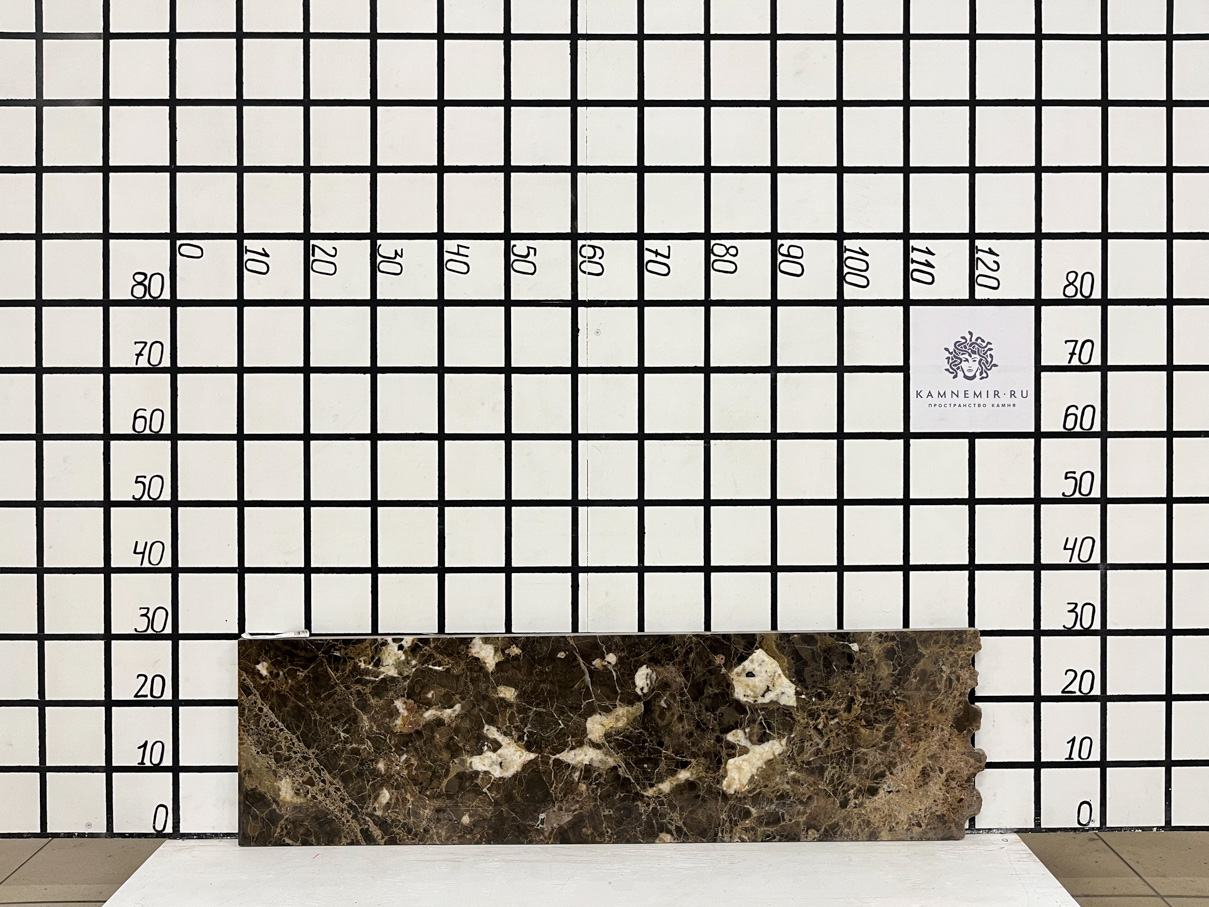 Изображение Заготовка F3631 (1050х300х20 мм)/Мрамор Emperador Dark/Коричневый/Полировка