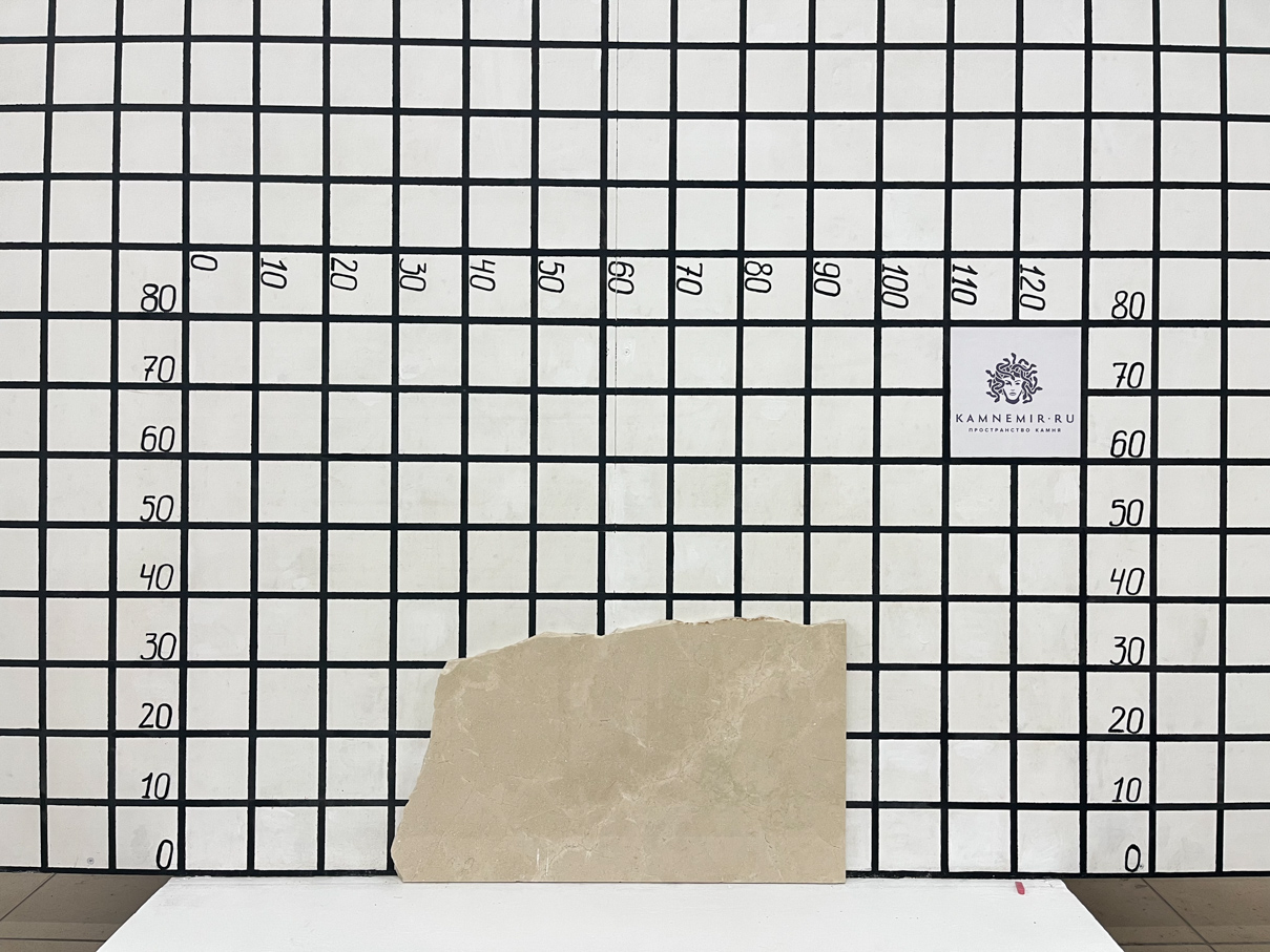 Изображение Заготовка с царапинами и сколами (500х310х20 мм)/Мрамор Crema Marfil/Бежевый/Полировка