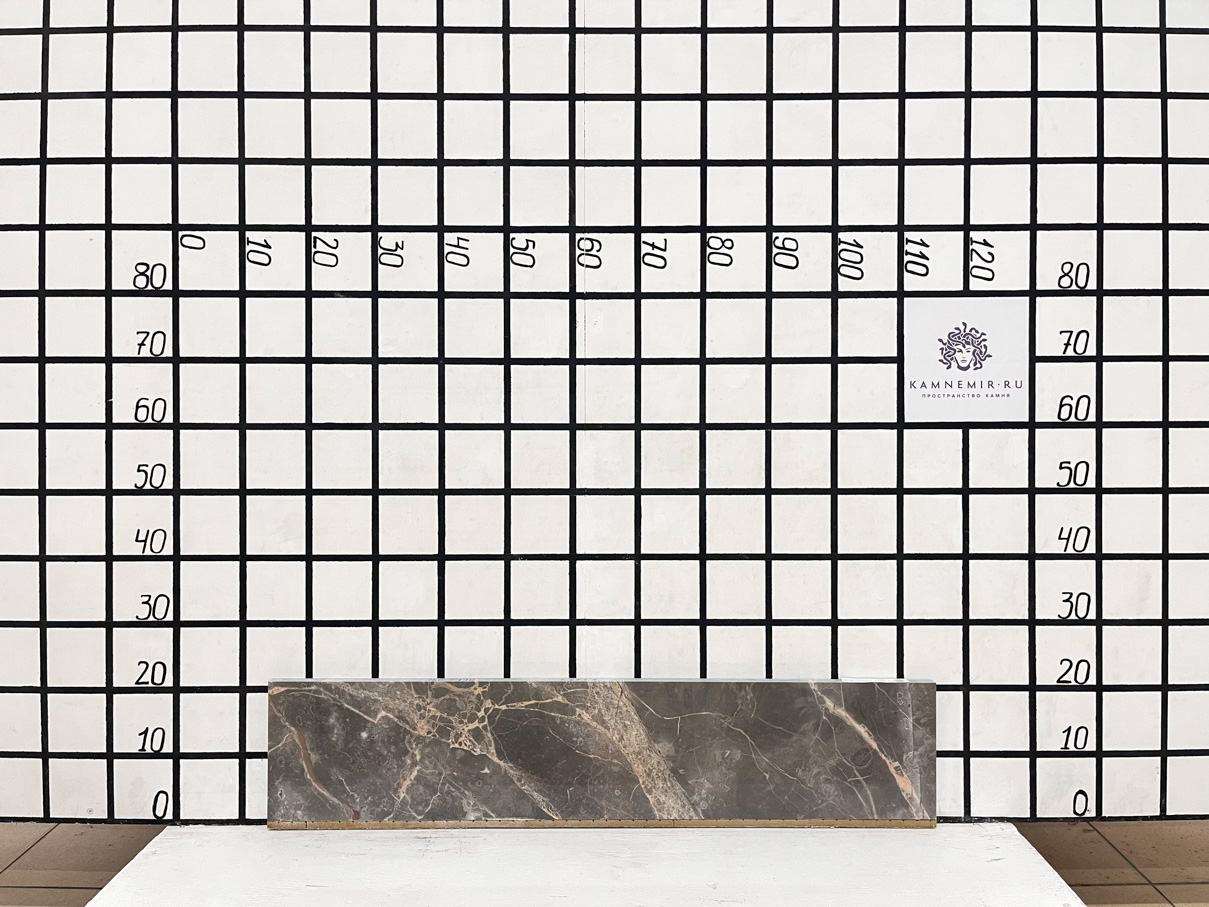 Изображение Заготовка  (980х190х20 мм)/Мрамор Fior di Bosco/Серый/Полировка