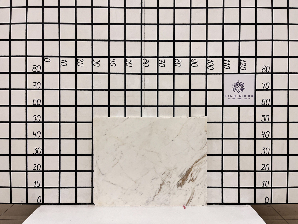 Изображение Заготовка  (670х520х20 мм)/Мрамор Volokas/Белый/Полировка