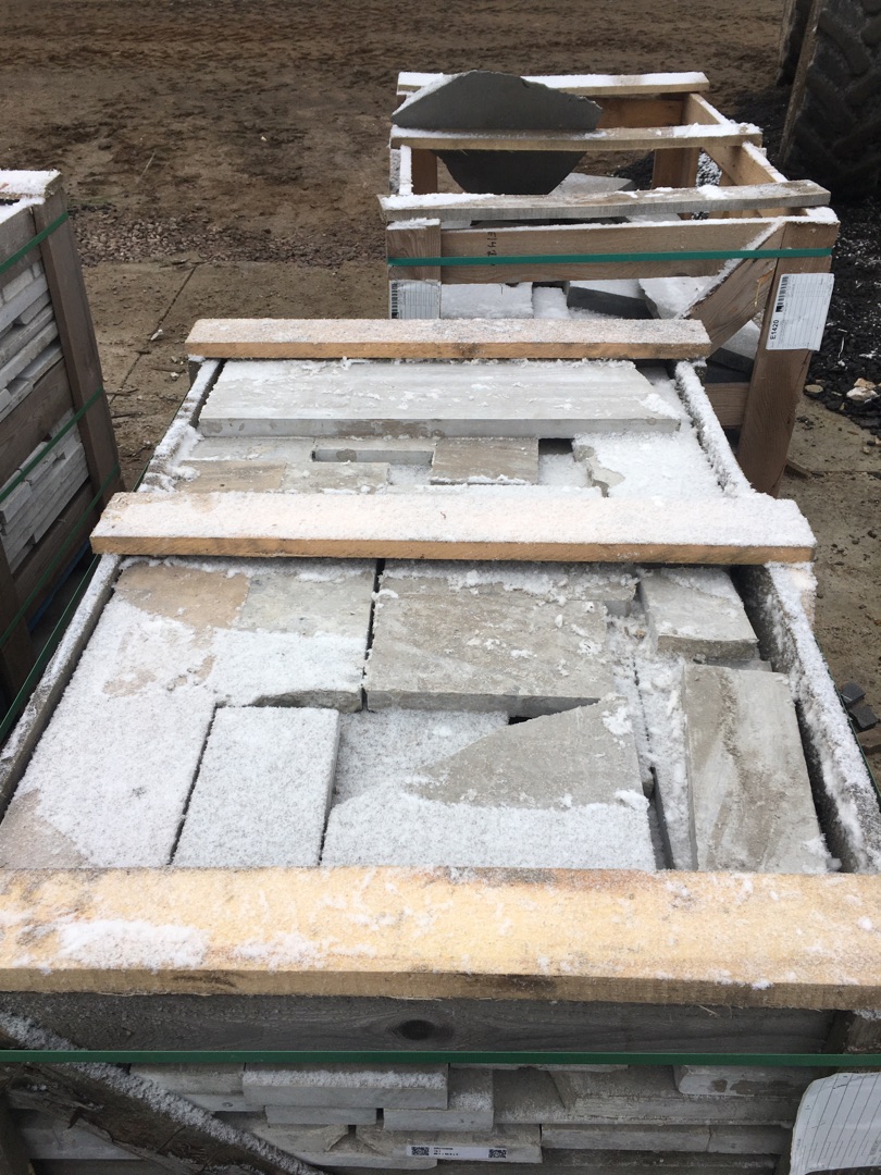 Остатки (не мерные) E3761 (1х1х30 мм)/Известняк Jura Grey/Серый/Лощение - изображение 2