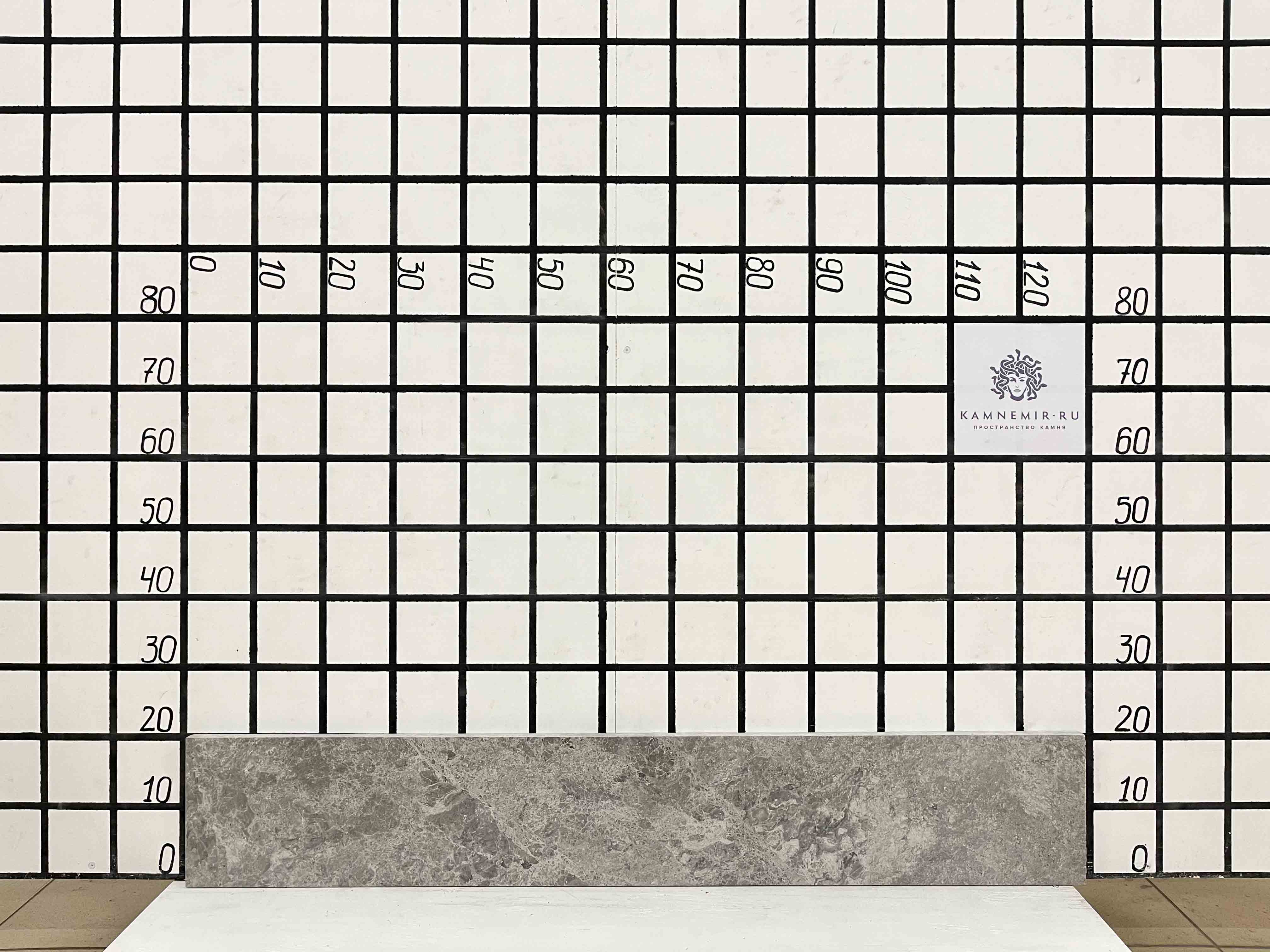 Изображение Заготовка F3244 (1260х210х20 мм)/Мрамор Tundra Grey/Серый/Полировка