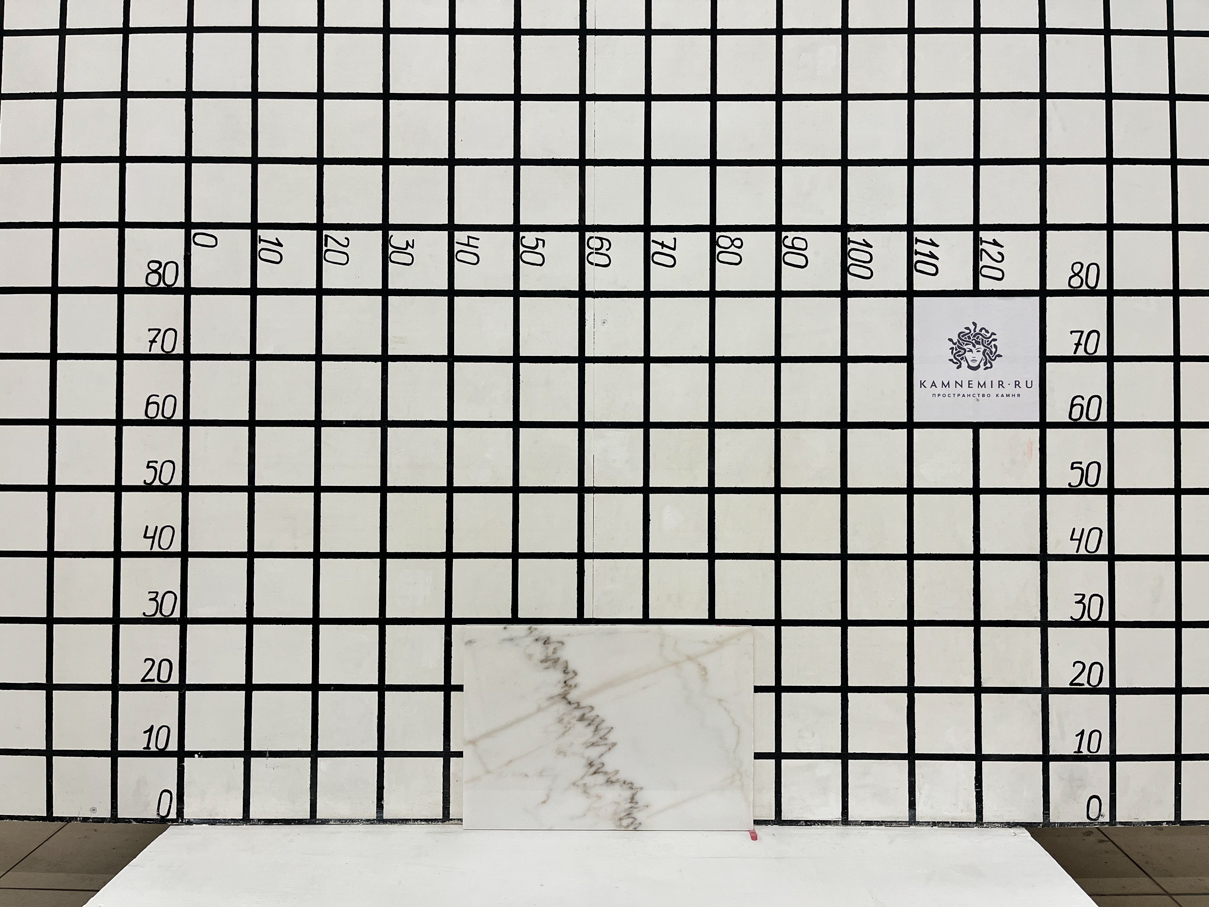Изображение Заготовка  (420х300х18 мм)/Мрамор Guangxi White/Белый/Полировка