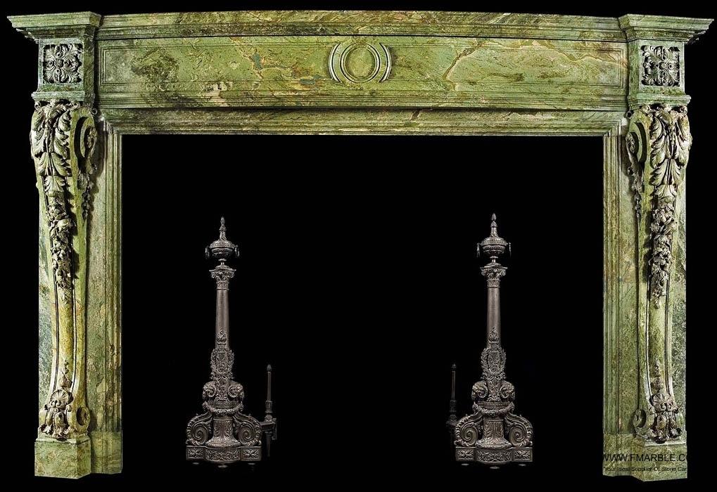 Камины из мрамора